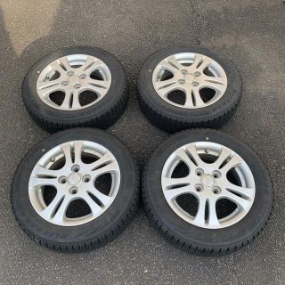 ブリヂストン(BRIDGESTONE)の①BS VRX2 155/65R14　ダイハツ純正アルミ 2本  21年製(タイヤ・ホイールセット)