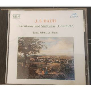 J.S.BACH 中古CD Inventions and Sinfonas(クラシック)