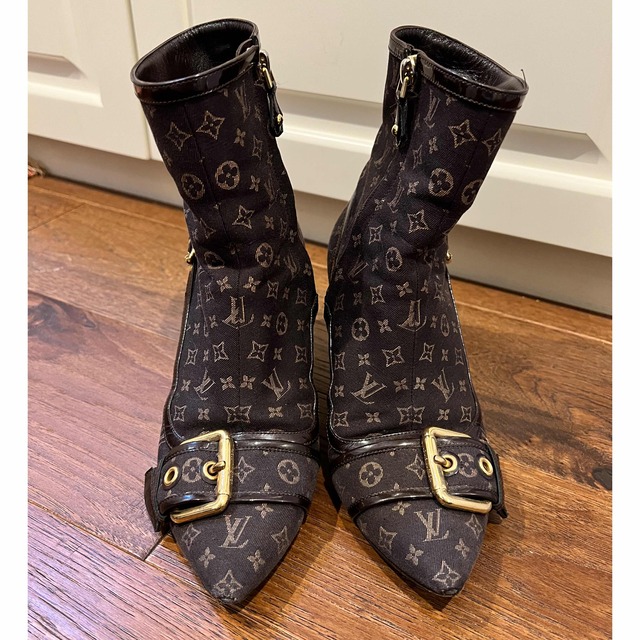 Louis Vuitton ルイ ヴィトン モノグラム ショートブーツ ヒール靴/シューズ