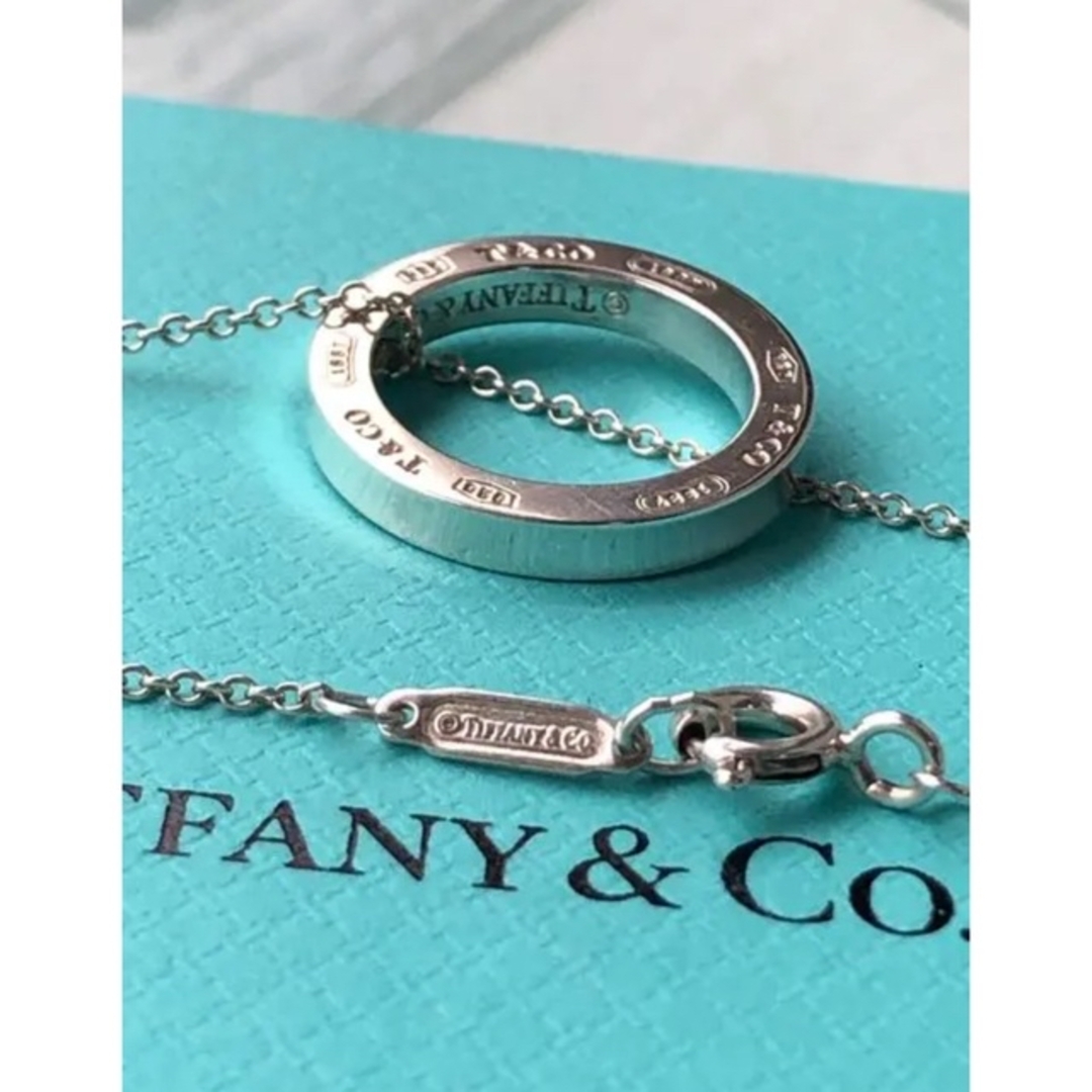 Tiffany & Co. - 美品 Tiffany ティファニーサークルネックレス 1837