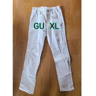 ジーユー(GU)のGU　チノパン　テーパードパンツ　XL(チノパン)