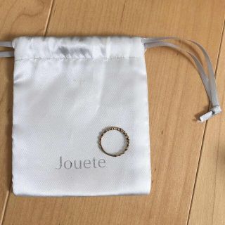 ジュエティ(jouetie)のJoueteのピンキーリング　k10、ダイヤ(リング(指輪))