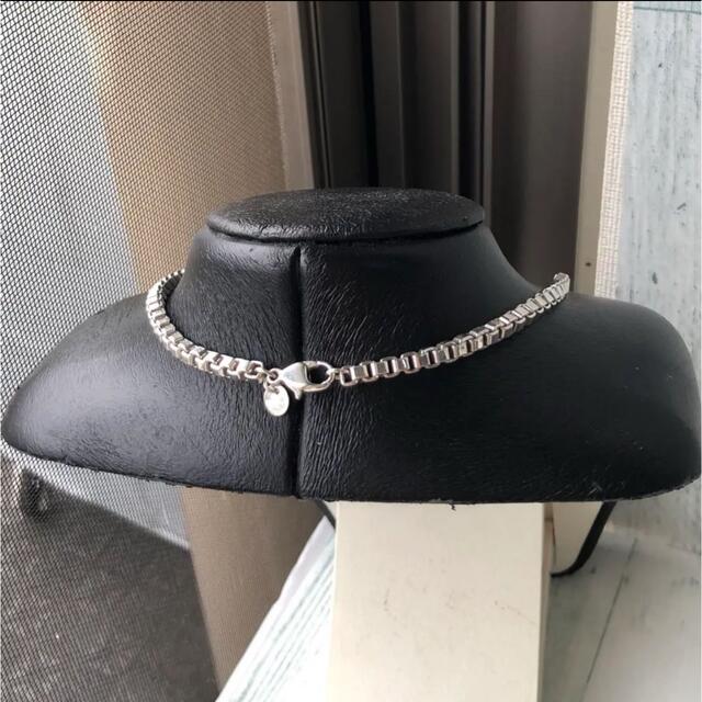 美品 Tiffany ティファニー ベネチアンネックレス シルバー925