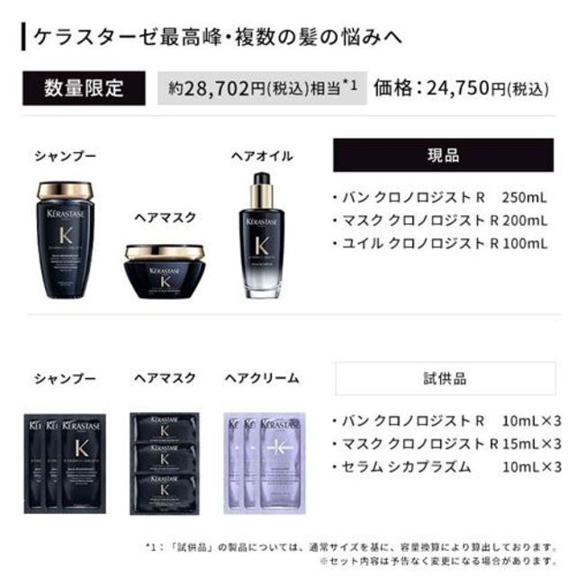ケラスターゼ KERASTASE 12点セット 上質 axishcl.com
