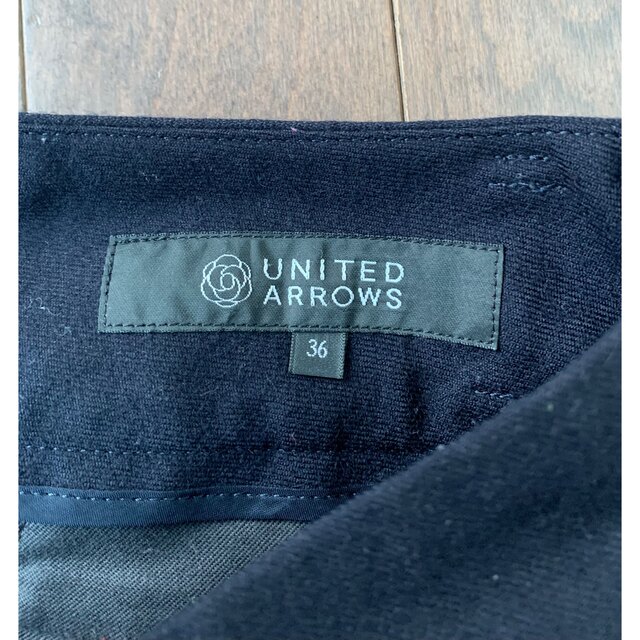 UNITED ARROWS(ユナイテッドアローズ)のハーフパンツ　ウール　二枚　グレー　今月　ネイビー　ショートパンツ　Sサイズ レディースのパンツ(ハーフパンツ)の商品写真