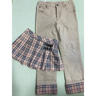 バーバリー(BURBERRY) サスペンダー 子供 パンツ/スパッツ(男の子)の