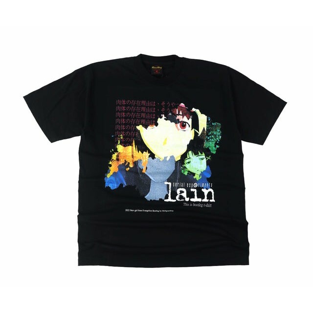 メンズserial experiments lain tシャツ