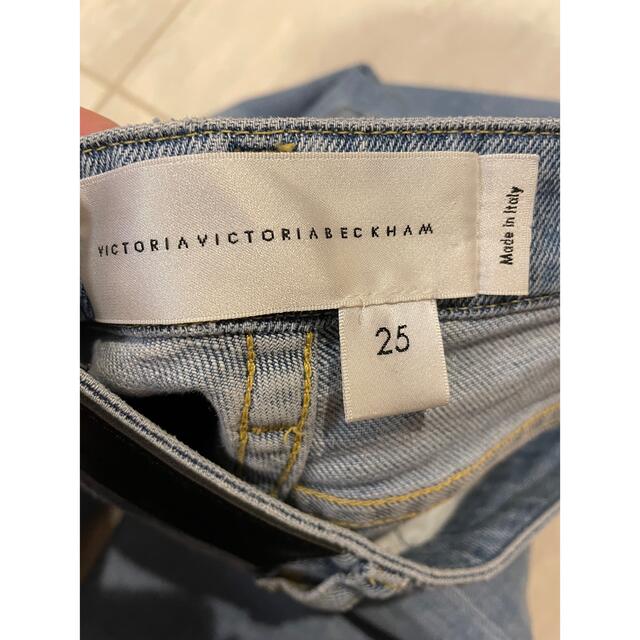 Victoria Beckham(ヴィクトリアベッカム)のデニム　ワイドパンツ レディースのパンツ(デニム/ジーンズ)の商品写真