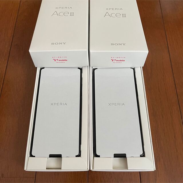 aceSONY Xperia Ace III Black 2台セット