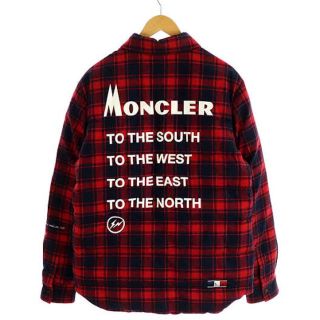 モンクレール(MONCLER)のモンクレール　ジーニアス　フラグメント　MORAN ダウンシャツ ジャケット １(ダウンジャケット)