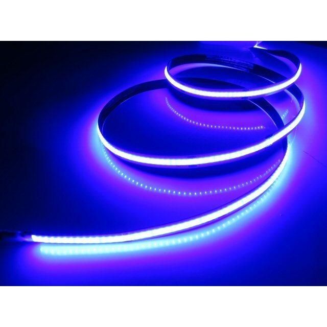 24v COB 面発光 LED テープライト 5ｍ巻き 極薄2mm 青 ブルー