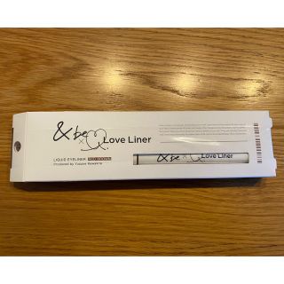 アンドビー(&be)の新品未使用　&be×Love Liner リキッドアイライナー　レッドブラウン(アイライナー)