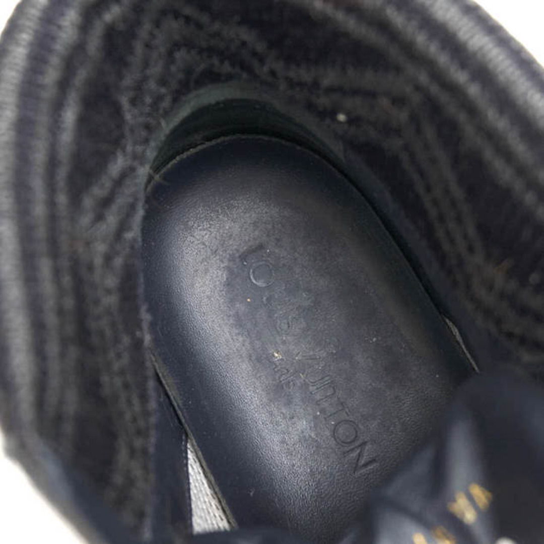 LOUIS VUITTON(ルイヴィトン)のヴィトン／Louis Vuitton シューズ スニーカー 靴 ハイカット メンズ 男性 男性用レザー 革 本革 ブラック 黒  メンズの靴/シューズ(スニーカー)の商品写真