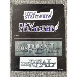 ヤザワコーポレーション(Yazawa)の矢沢永吉 ステッカー ‘06 NEW STANDARD ‘07 THE REAL(ミュージック)