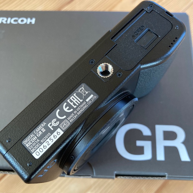RICOH リコー GR3 GRⅲ GRⅢ 美品 予備バッテリー有 RICOH リコー GR3 GRⅲ GRⅢ 美品 予備バッテリー有