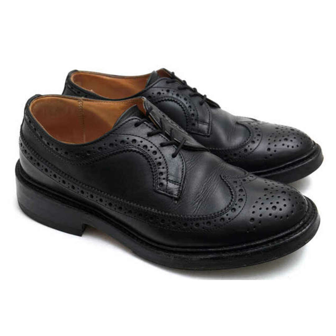 Trickers(トリッカーズ)のトリッカーズ／Tricker's シューズ ビジネスシューズ 靴 ビジネス メンズ 男性 男性用レザー 革 本革 ブラック 黒  M7306 Golosh Brogues メダリオン ウイングチップ メンズの靴/シューズ(ドレス/ビジネス)の商品写真