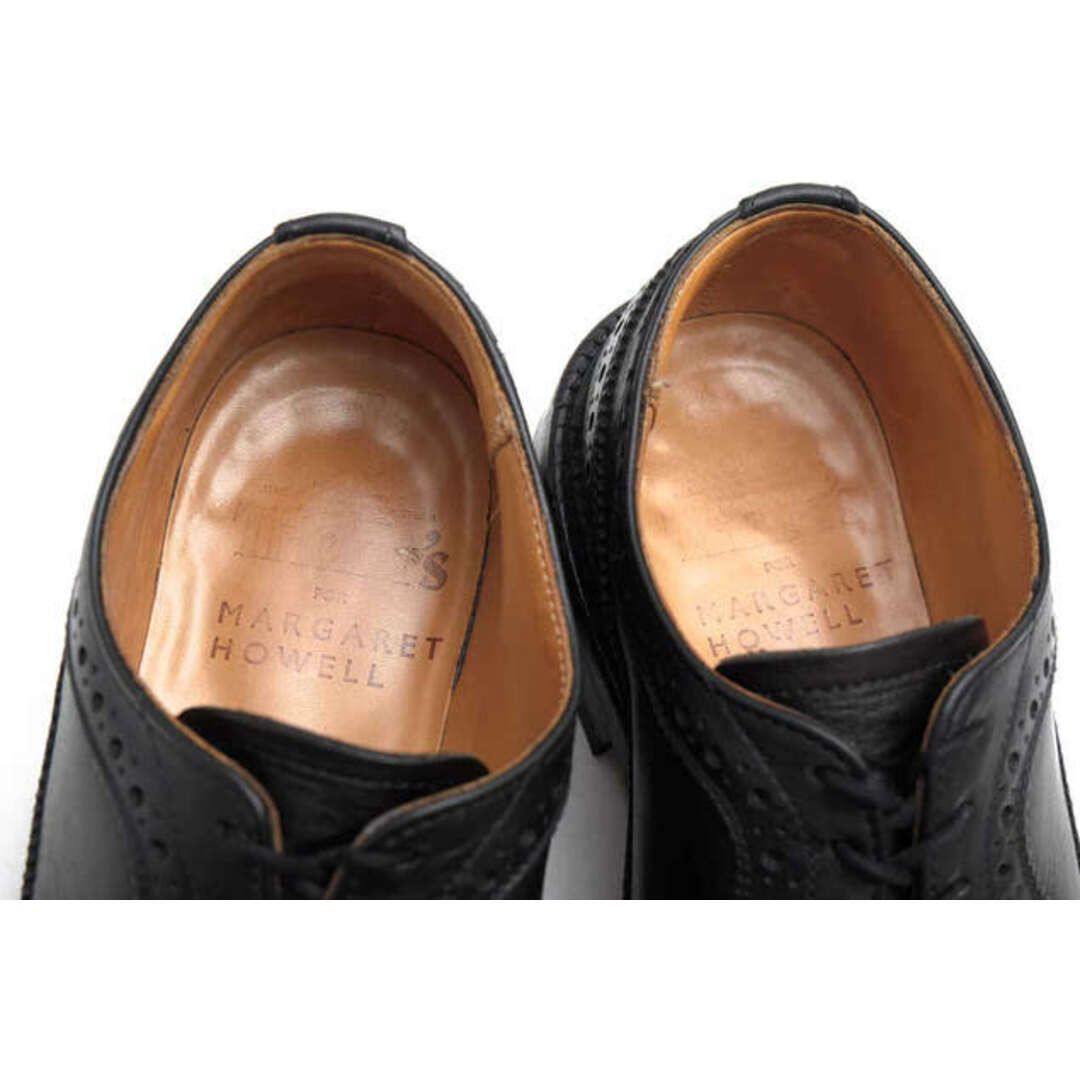 Trickers(トリッカーズ)のトリッカーズ／Tricker's シューズ ビジネスシューズ 靴 ビジネス メンズ 男性 男性用レザー 革 本革 ブラック 黒  M7306 Golosh Brogues メダリオン ウイングチップ メンズの靴/シューズ(ドレス/ビジネス)の商品写真
