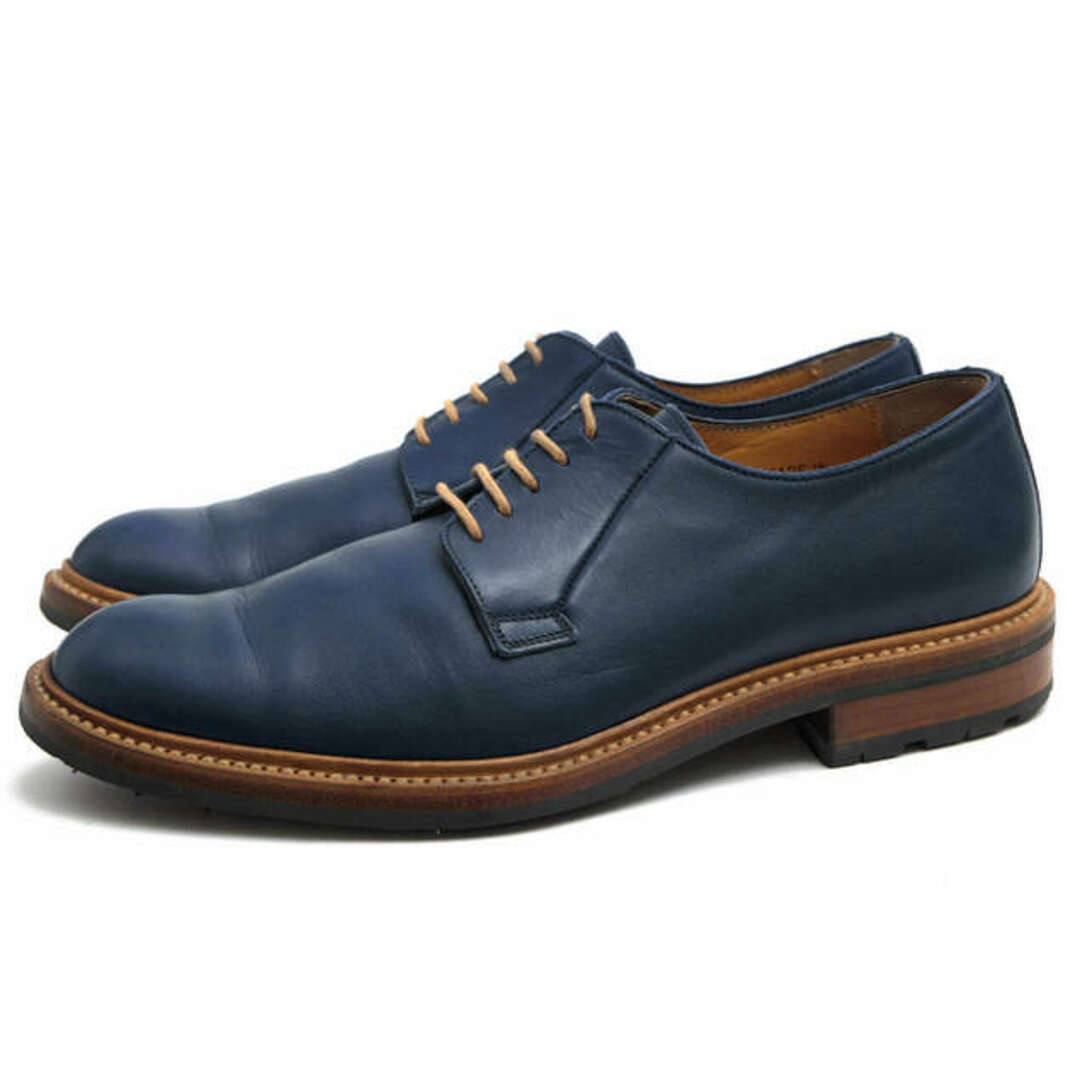 ヤマネ／YAMANE DELUXE シューズ ビジネスシューズ 靴 ビジネス メンズ 男性 男性用レザー 革 本革 ブルー 青  1975 ストームウェルト プレーントゥ メンズの靴/シューズ(ドレス/ビジネス)の商品写真