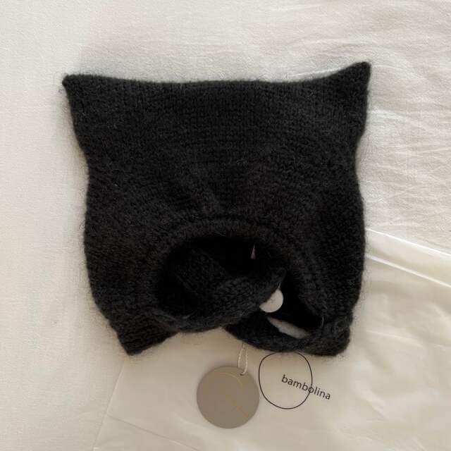 国内発送 未使用タグつきBAMBOLINA バンボリーナblack kitty 6-12m