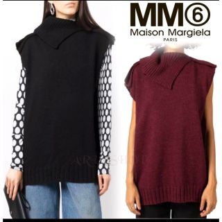 エムエムシックス(MM6)の美品‼︎  21AW  MM6 maison margiela ベスト(ニット/セーター)