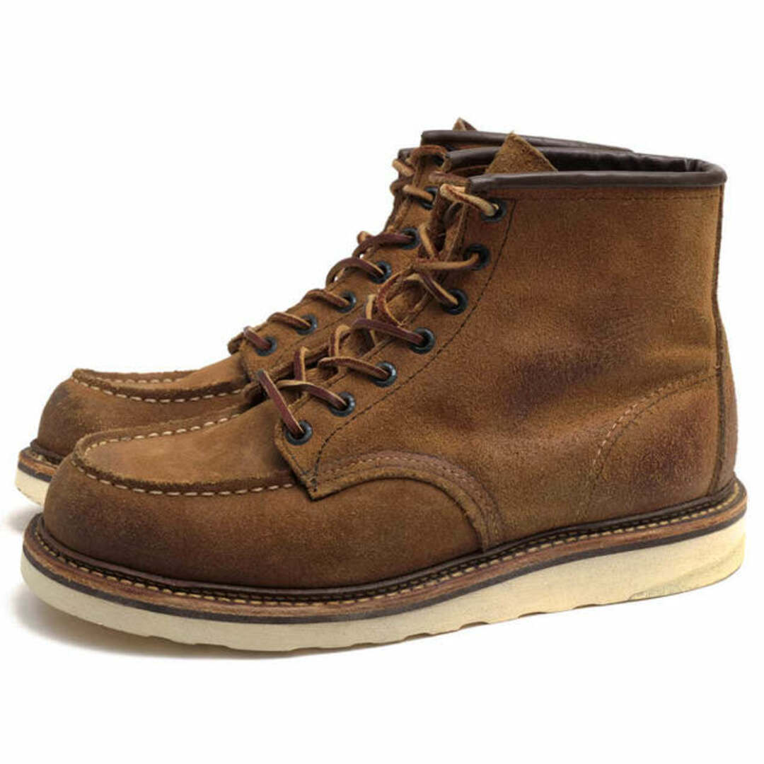 レッドウィング／RED WING ワークブーツ シューズ 靴 メンズ 男性 男性用レザー 革 本革  1903 CLASSIC WORK LEGACY MOC HAWTHORNE クラシック モックトゥ ホーソーン ミュールスキナー アイリッシュセッター グッドイヤーウェルト製法 クレープソール モックトゥ