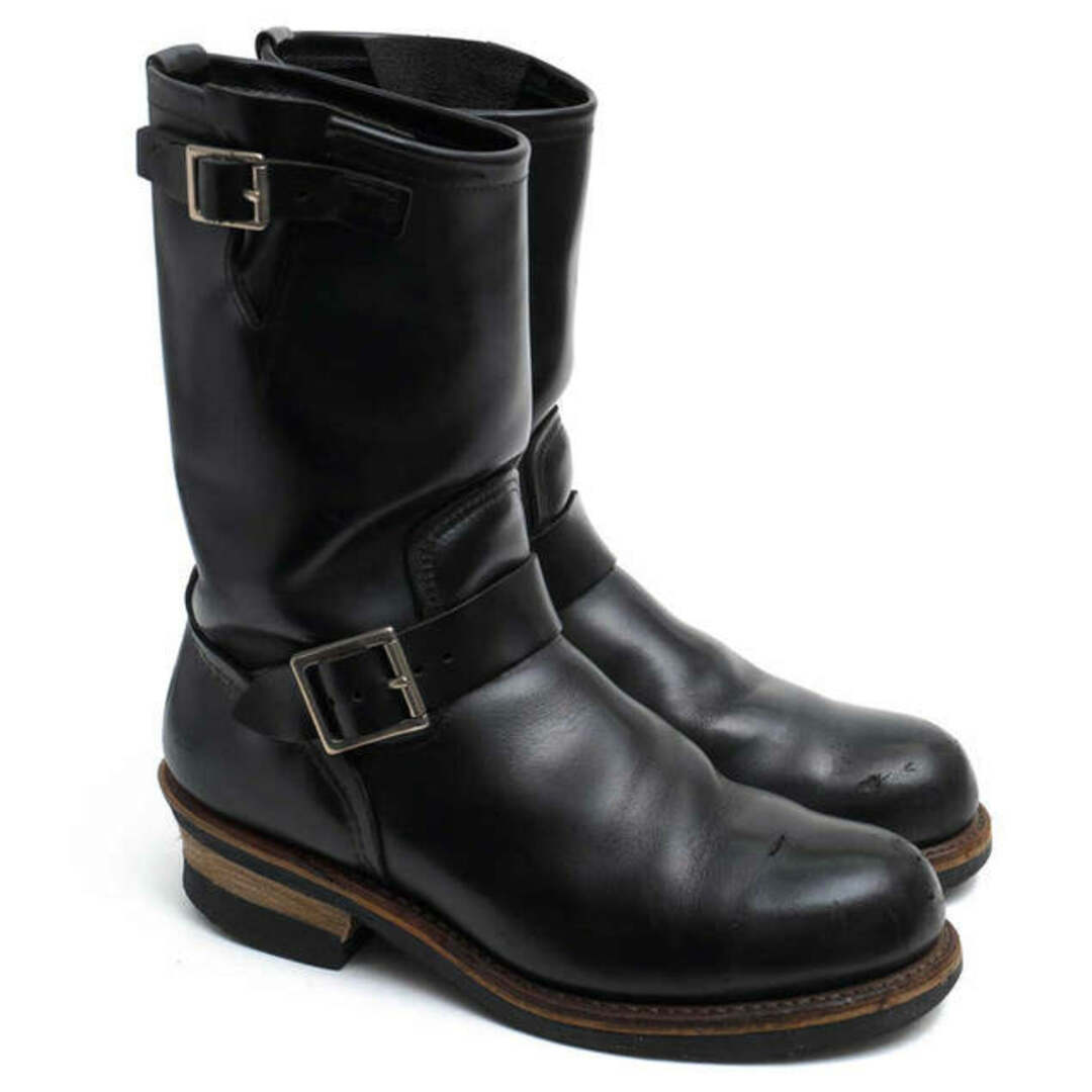 エンジニアブーツ 本革 RED WING レッドウィング メンズ 黒 X6708-