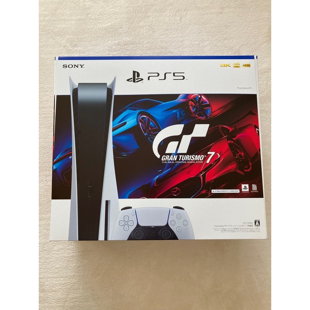 新品 PlayStation - PS5本体 グランツーリスモ7 同梱版 家庭用ゲーム機