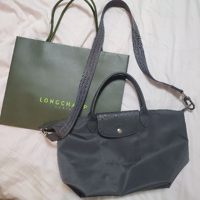 美品　ロンシャン　LONGCHAMP　ハンドバッグ　ショルダーバック　伊勢丹