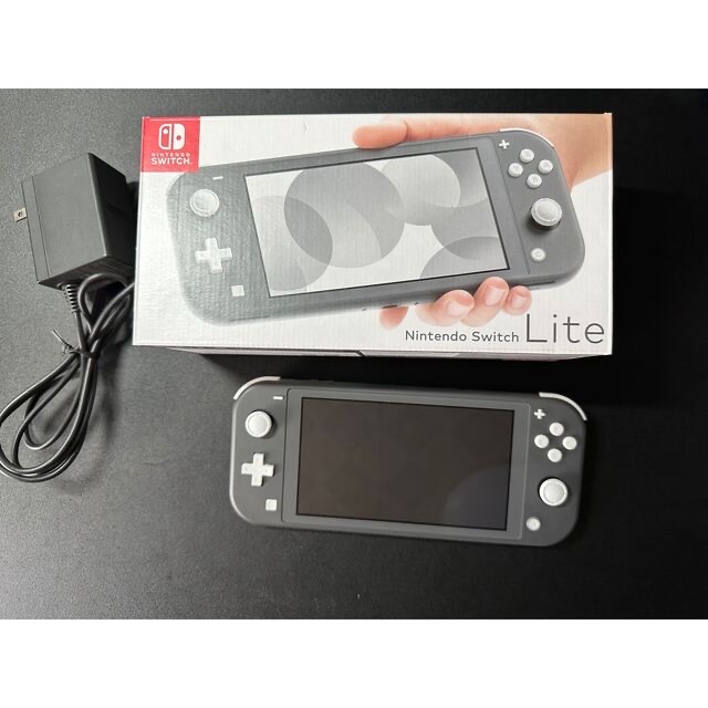 32GB SDカード付き】Nintendo Switch LITE グレー-