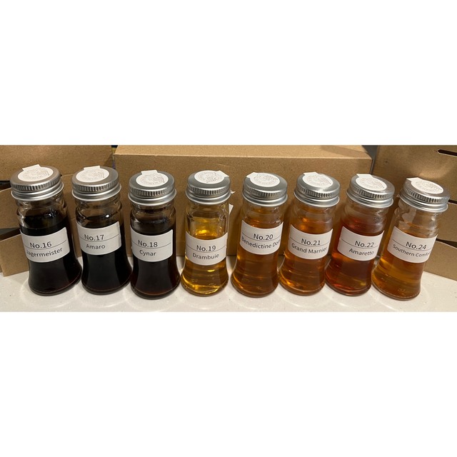 45種類ハードリカー小瓶セット ワインソムリエ エキスパート 試験対策