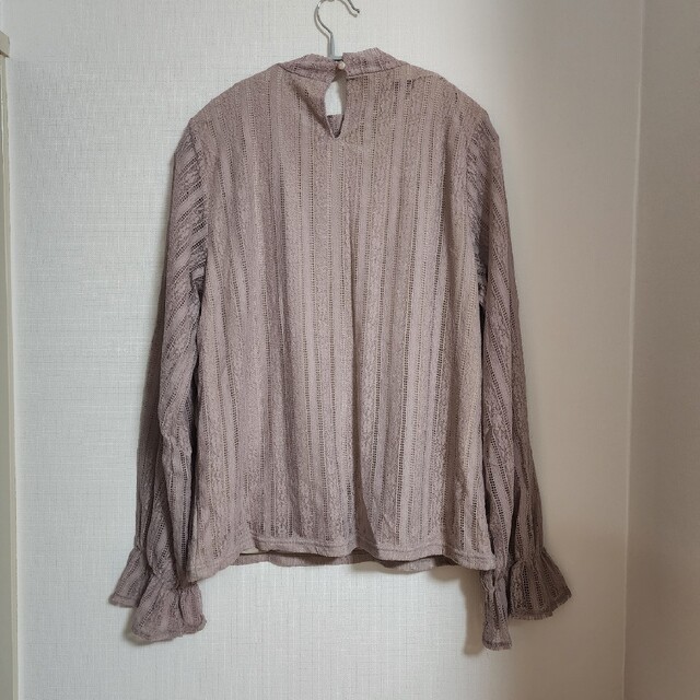 clette(クレット)の【るびぃ様専用♡2点セット】4L clette フリル切替総レースプルオーバー レディースのトップス(シャツ/ブラウス(長袖/七分))の商品写真