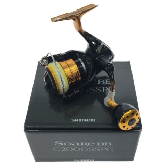 ▽▽SHIMANO シマノ リール スピニングリール 03937 18ソアレBB C2000SSPG 日本製 7040円 