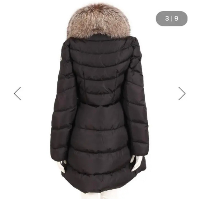 新品未使用タグ付きMONCLER MIRIELON ダウンフォックスファー