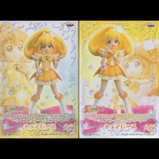 バンプレスト(BANPRESTO)のキュアピース ＤＸガールズフィギュア２種類(アニメ/ゲーム)