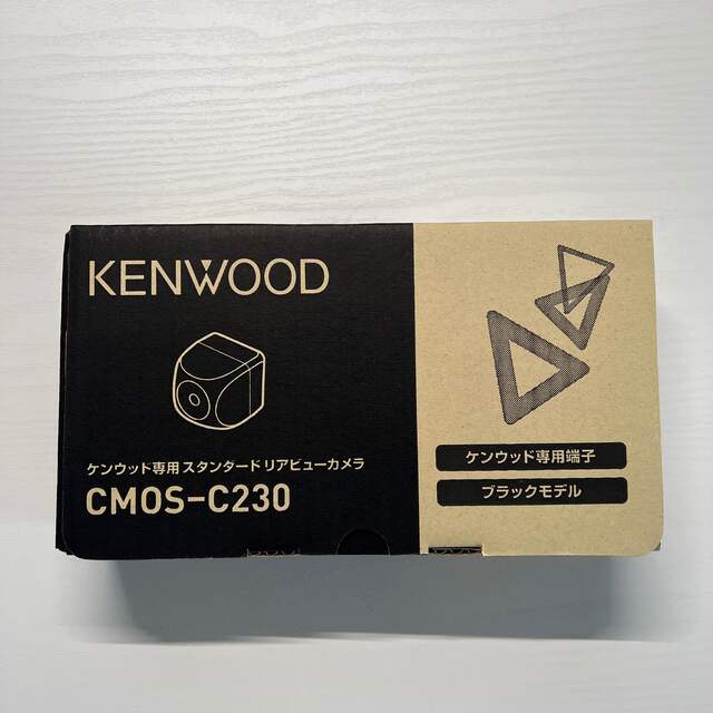KENWOOD専用　リアカメラ　黒自動車/バイク