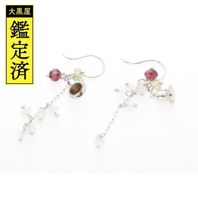 JEWELRY　K14WG/K10　フックピアス　クリスマス　ベル【433】