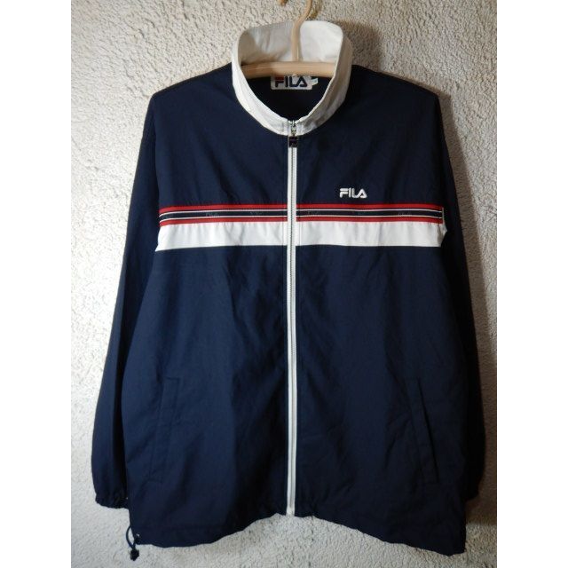 FILA(フィラ)の8304　FILA　フィラ　ジップ　ポリエステル　ジャケット　ビンテージ メンズのジャケット/アウター(その他)の商品写真