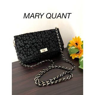 お値下げ MARY QUANT デイジー 本革 クラッチパース 新品箱付き袋付き