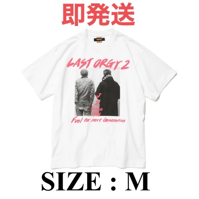 LAST ORGY 2 S/S T-SHIRT 白 M