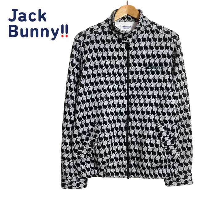 PEARLY GATES(パーリーゲイツ)の極美品 Jack Bunny ジャックバニー ウサギ 総柄 ブルゾン メンズのジャケット/アウター(ブルゾン)の商品写真