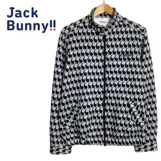 パーリーゲイツ　JACK BUNNY ダブルジップブルゾン　ホワイト