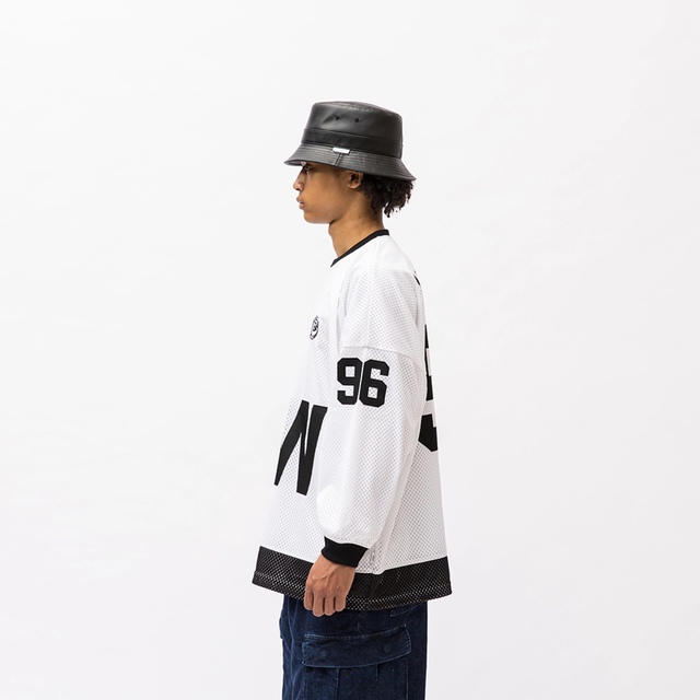 W)taps(ダブルタップス)のWTAPS NETMINDER LS POLY. LLW BLACK 02 メンズのトップス(Tシャツ/カットソー(七分/長袖))の商品写真