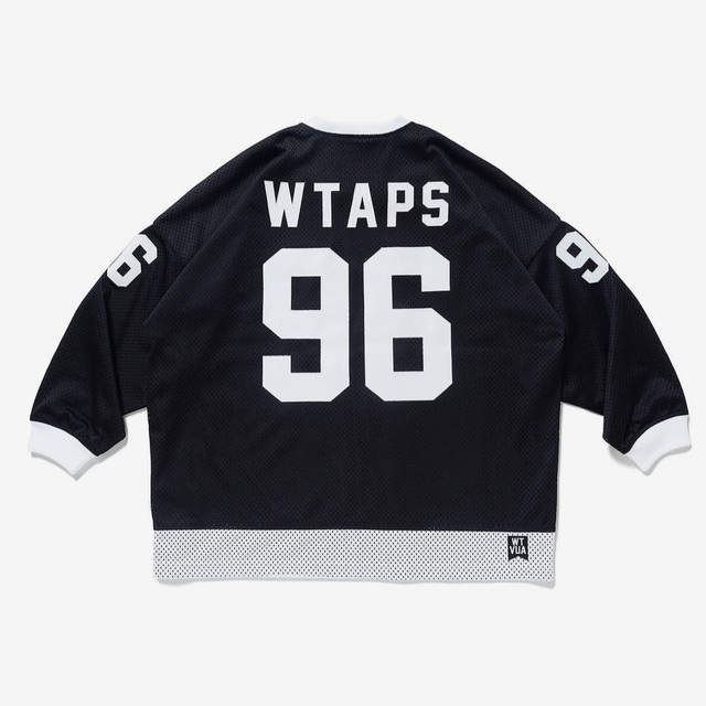 W)taps(ダブルタップス)のWTAPS NETMINDER LS POLY. LLW BLACK 02 メンズのトップス(Tシャツ/カットソー(七分/長袖))の商品写真