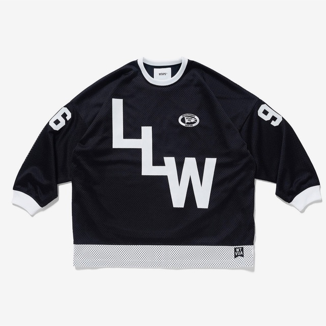 W)taps(ダブルタップス)のWTAPS NETMINDER LS POLY. LLW BLACK 02 メンズのトップス(Tシャツ/カットソー(七分/長袖))の商品写真