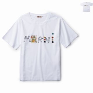 マルニ(Marni)のマルニ MARNI Tシャツ プリント ロゴ スウェットシャツ THJEL32P1X USCU80 (Tシャツ(半袖/袖なし))