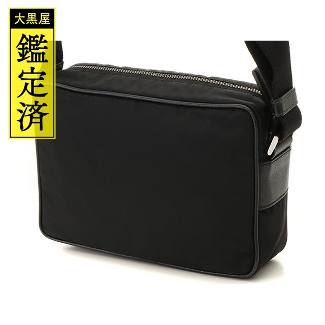 PRADA(プラダ)のプラダ ショルダーバッグ カーキ ナイロン/レザー 1BC167【434】 レディースのバッグ(ショルダーバッグ)の商品写真