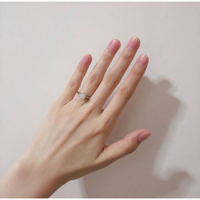 ティファニー ハーモニーリング 0.64ct