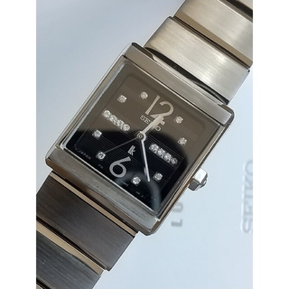 セイコー(SEIKO)のセイコールキア カリテ 美品 17Pダイヤ アンティーク レディースクォーツ(腕時計)