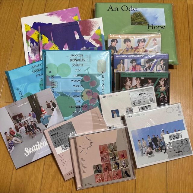 セブチ アルバム セット まとめ売り CD SEVENTEEN エンタメ/ホビーのCD(K-POP/アジア)の商品写真