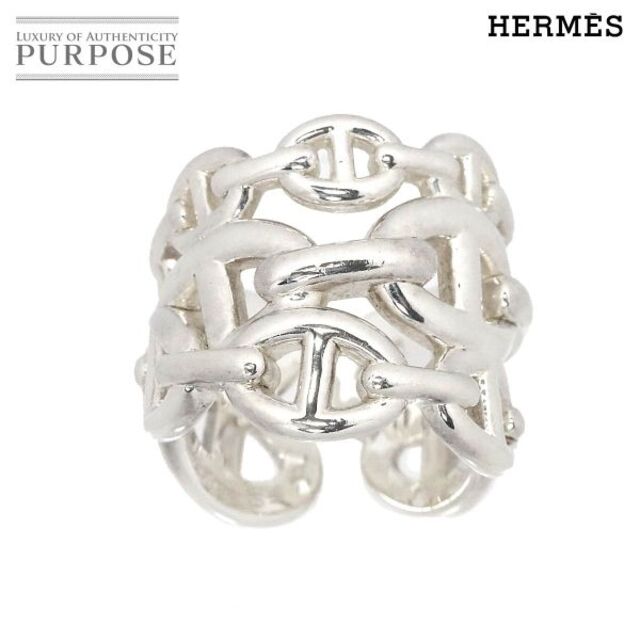 Hermes - エルメス HERMES シェーヌダンクル アンシェネ GM #52 リング SV シルバー 925 指輪 VLP 90169924